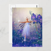 Lunaria, de Twilight Fairy Briefkaart (Voorkant / Achterkant)