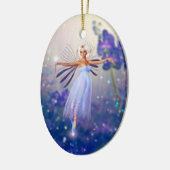 Lunaria, de Twilight Fairy Keramisch Ornament (Links)