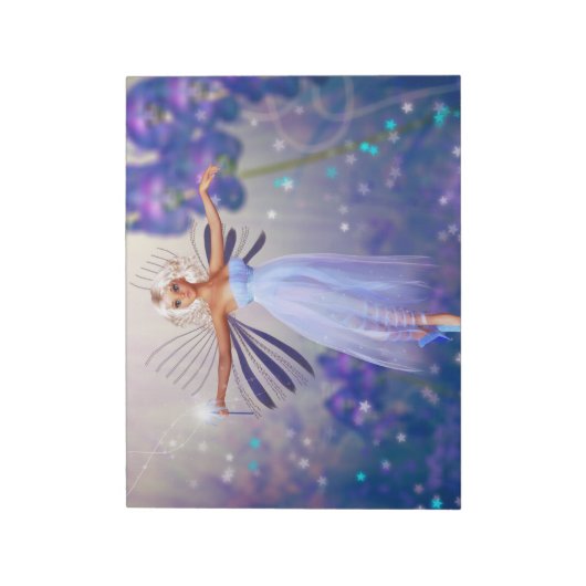 Lunaria, de Twilight Fairy Notitieblok (Linkerzijde)