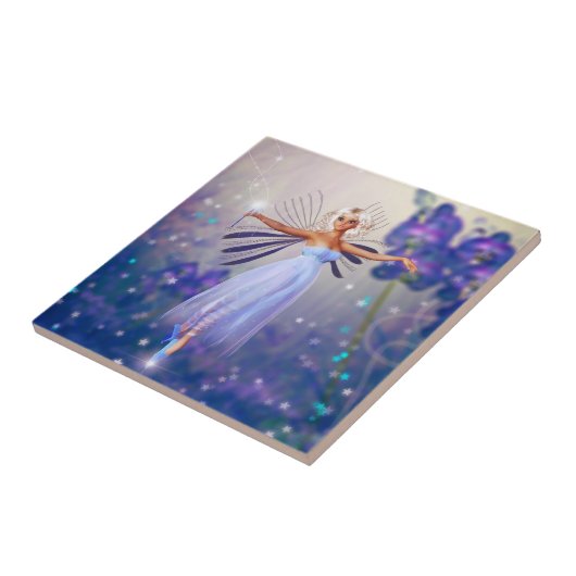 Lunaria, de Twilight Fairy Tegeltje (Zijkant)