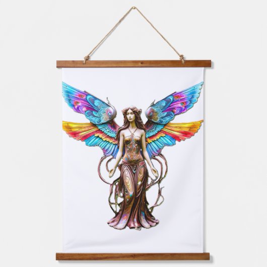 Lunaria Dreamwhisper Fairy Hangend Wandkleed (Voorkant)