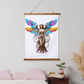 Lunaria Dreamwhisper Fairy Hangend Wandkleed (Slaapkamer)