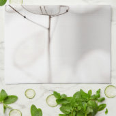 Lunaria, Plant, gedroogde zaadpotten Theedoek (Gevouwen)