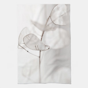 Lunaria, Plant, gedroogde zaadpotten Theedoek
