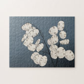 Lunaria Silver Dollar Money Plant Art afdrukken Legpuzzel (Horizontaal)