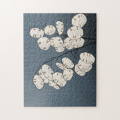 Lunaria Silver Dollar Money Plant Art afdrukken Legpuzzel (Verticaal)