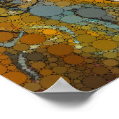 Lunaris, Infinity Stippen beroemd gemaakt door Aft Poster (Hoek)