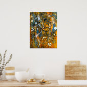 Lunaris, Infinity Stippen beroemd gemaakt door Aft Poster (Keuken)