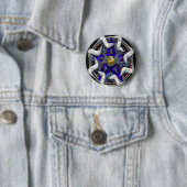 lunarpentakel ronde button 5,7 cm (In situ)