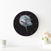 Luna's Ascent Fairy Fantasy Art Clock Grote Klok (Huis)