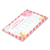 Luna's Chore Chart Notitieblok (Schuin)