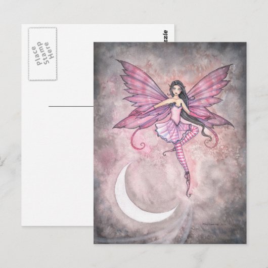 Luna's Dance Fairy Briefkaart (Voorkant / Achterkant)