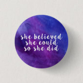 Luna's Inspirerend Button (Voorkant)
