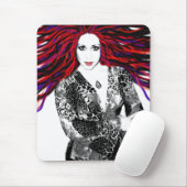 Luna's Wilde Hair Mousepad Muismat (Met muis)
