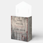 Lunatic Asylum Halloween Verjaardag Bedankdoosjes (Geopend)