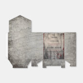 Lunatic Asylum Halloween Verjaardag Bedankdoosjes (Uitgevouwen)
