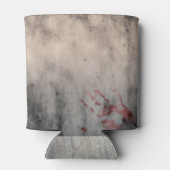 Lunatic Asylum Halloween Verjaardag Blikjeskoeler (Achterkant)