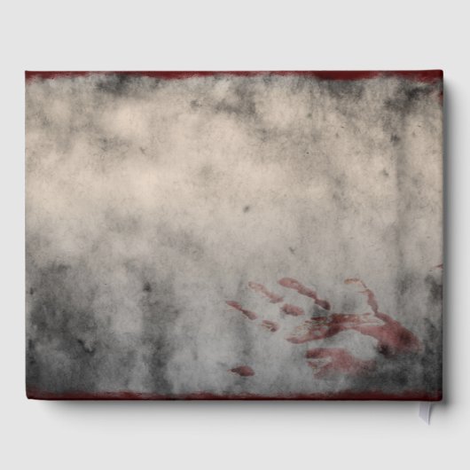 Lunatic Asylum Halloween Verjaardag Gastenboek (Achterkant)