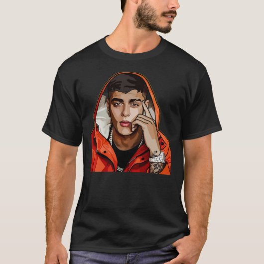 Lunay, Reggaeton, Trap, Maluma, Badbunny, Rap, Anu T-shirt (Voorkant)