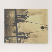 Lunch Atop A Sky Scraper Part Deux NYC Legpuzzel (Horizontaal)