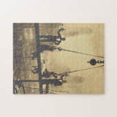 Lunch Atop A Sky Scraper Part Deux NYC Legpuzzel (Horizontaal)