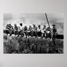 Lunch Atop A Skyscraper 1932 NYC Ironworkers Large