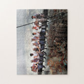 Lunch Atop A Skyscraper C1932 Color Redux Legpuzzel (Verticaal)