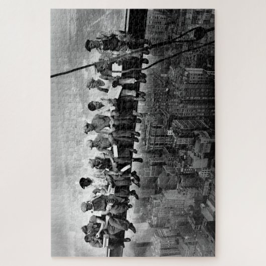 Lunch Atop A Skyscraper C1932 Ironwerkers Legpuzzel (Verticaal)