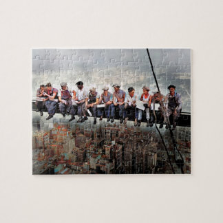 Lunch Atop A Skyscraper C1932 Kleur Redux Legpuzzel