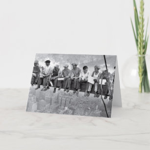 Lunch Atop A Skyscraper Kaart