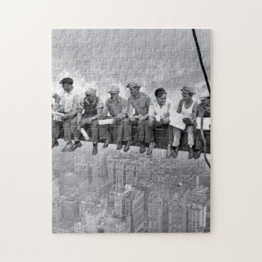 Lunch Atop A Skyscraper Legpuzzel (Verticaal)