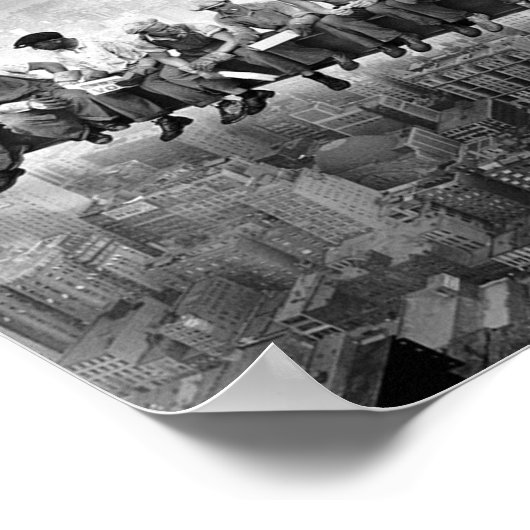 Lunch atop a Skyscraper - New York - 1932 Poster (Hoek)