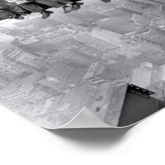 Lunch Atop A Skyscraper Poster (Hoek)