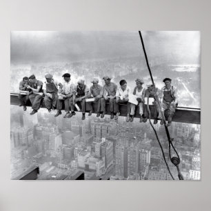 Lunch Atop A Skyscraper Poster