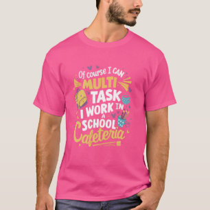 Lunch Boss Cafetaria Worker Lady Cook Lunch Lady T-shirt