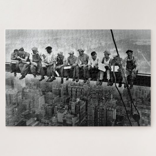 Lunch Bovenop Een Wolkenkrabber C1932 IJzerwerkers Legpuzzel (Horizontaal)