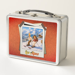Lunch Box Alpes Kek et Ina - Geschenk met kurkeffe