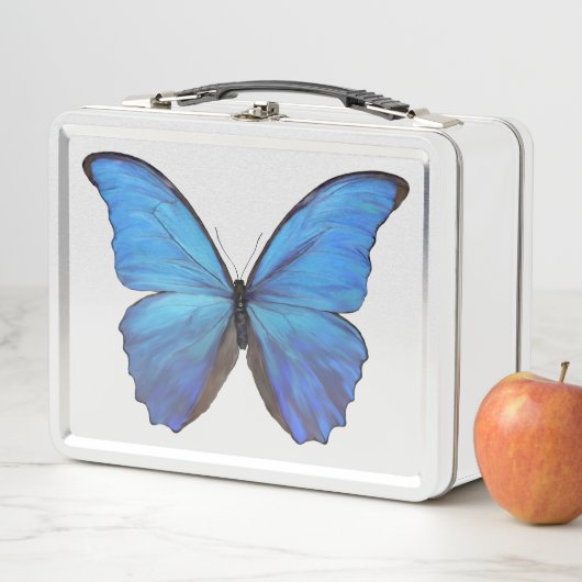 Lunch Box - Blue Morpho Butterfly (In situ)