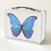 Lunch Box - Blue Morpho Butterfly (Achterkant)