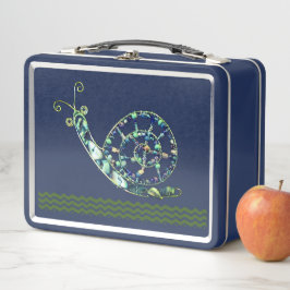 Lunch Box - Blue Stone Snail