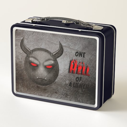 Lunch Box Devilmoji Vintage (Achterkant)