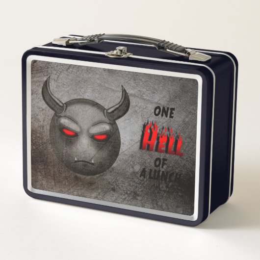 Lunch Box Devilmoji Vintage (Voorkant)