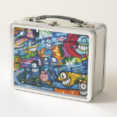Lunch Box - Fun Street Art (Voorkant)