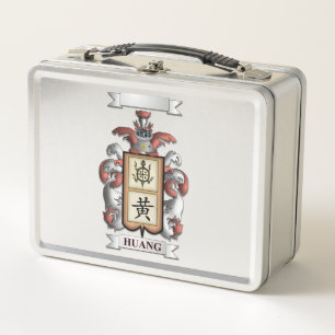Lunch Box Huang Achternaam En Schild