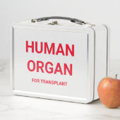 Lunch Box - HUMAN ORGAN VOOR TRANSPLANT (In situ)