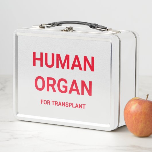 Lunch Box - HUMAN ORGAN VOOR TRANSPLANT (In situ)