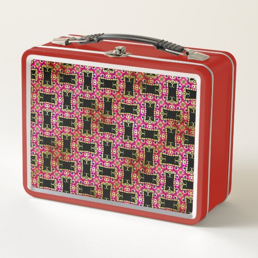 Lunch BOX Jimette Design - Lekker eten plezier ! (Voorkant)