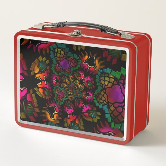 Lunch BOX Jimette Design - Lekker eten plezier ! (Voorkant)