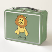 Lunch Box - Leeuw Karakterisering (Voorkant)