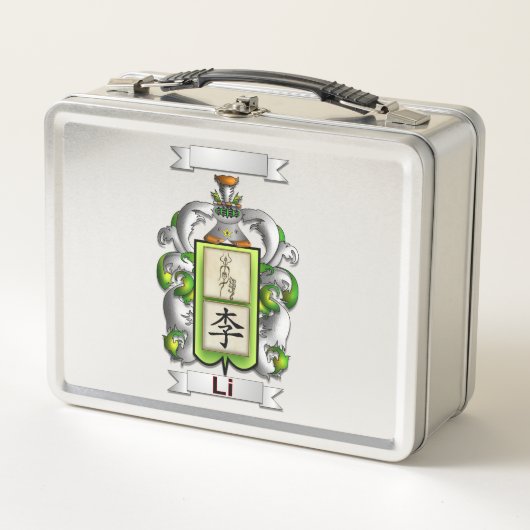 Lunch Box Li Achternaam En Schild (Voorkant)